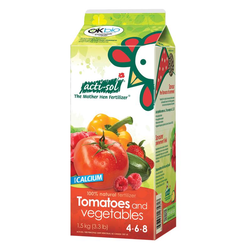 Acti-Sol - Tomatoes and Vegetables 1.5kg (4-6-8)