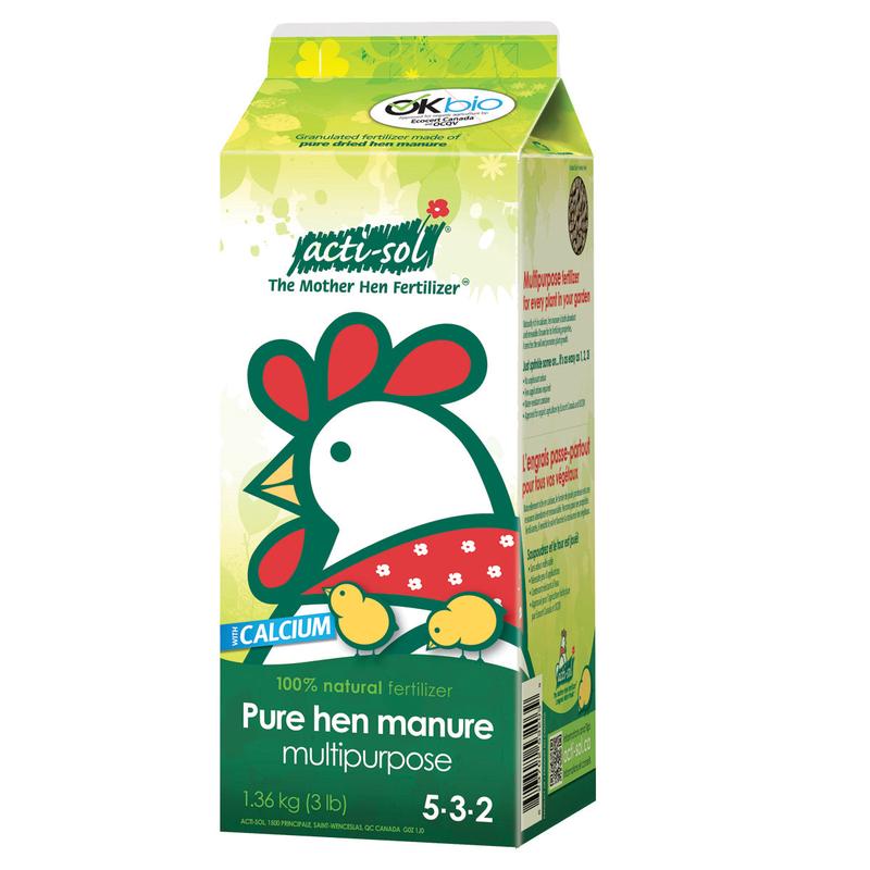 Acti-Sol - Pure Hen Manure Multipurpose 1.36kg (5-3-2)