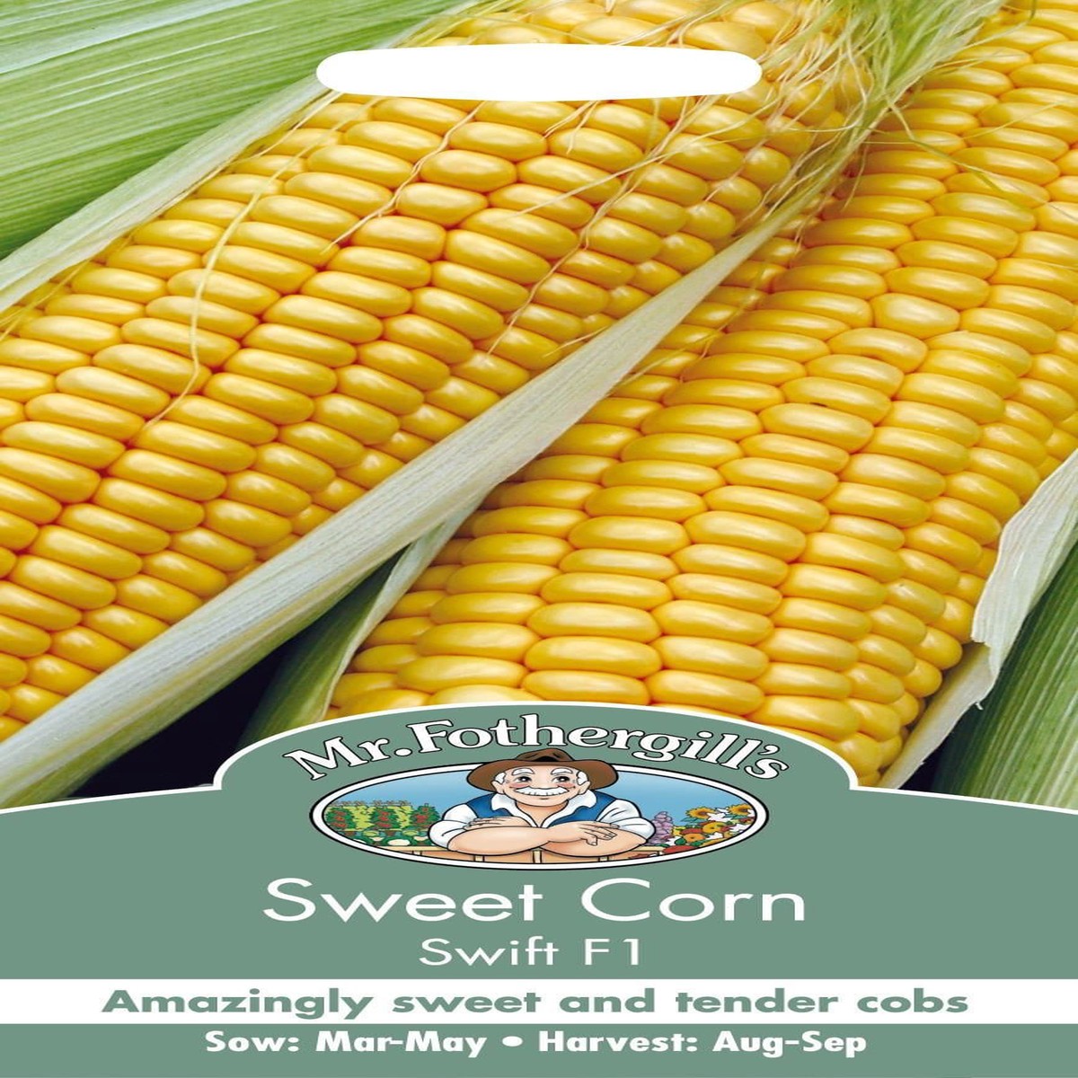 Mr Fothergills Sweet Corn Swift F1 35 Seeds